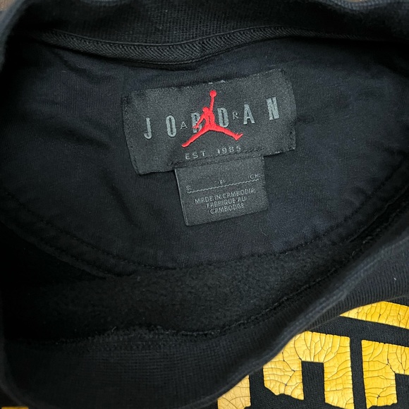 Mens Jordans Crewneck Sweatshirt with Sweatpants Set Size Small - Picture 4 of 13